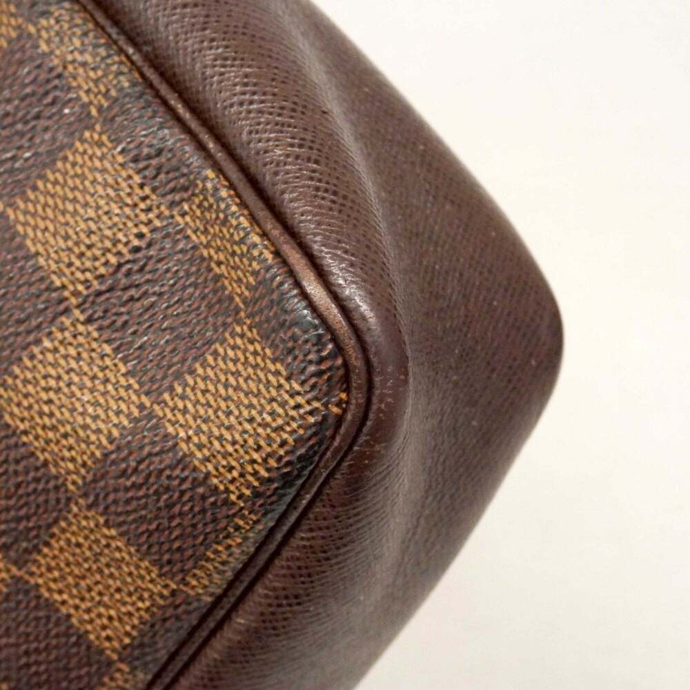 Louis Vuitton Damier Trousse Makeup Bag/Pouch N51982 Ebene (Women's) - Picture 9 of 12